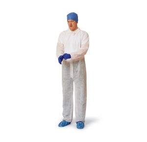 Medline Heavyweight Spunbond Coveralls