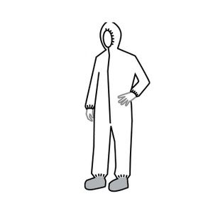 DuPont Series 122 Tyvek Coveralls