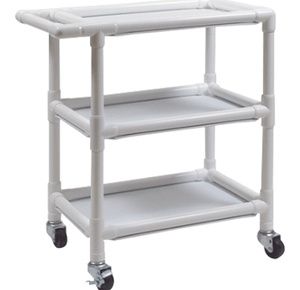 Graham Field PVC Three-Shelf Utility Cart