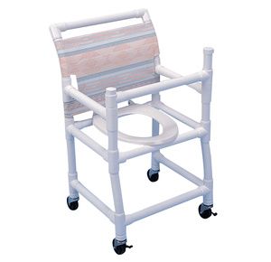 Healthline Gated Shower Chair With Deluxe Elongated Seat