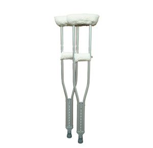 Complete Medical Soft n Plush Comfort Crutch Cover Set