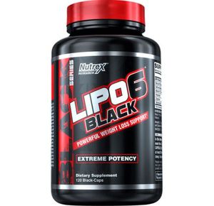Nutrex Lipo-6 Black 120c Dietary Supplement