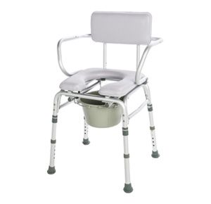 Graham Field Padded Commode Bath Seat
