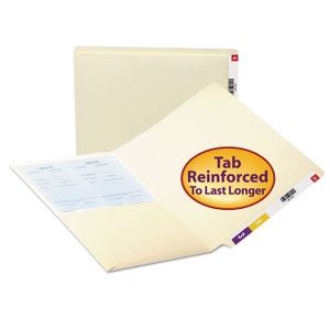 Smead Heavyweight Manila End Tab Pocket Folders