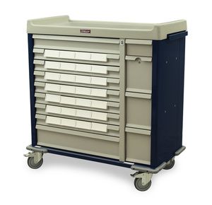 Harloff Standard Line Dual Column Med-Bin Cart