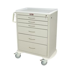 Harloff M-Series Tall Anesthesia Cart