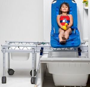 Columbia Medical Ultima Access Bath Transfer With Compact Base