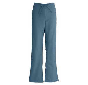 Medline ComfortEase Ladies Modern Fit Cargo Scrub Pants - Caribbean Blue