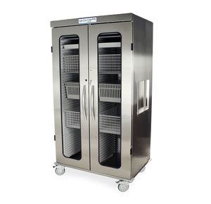 Harloff Stainless Steel Double Column Medical Storage Cabinet