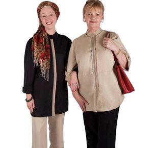 Healing Thread Embellished Casual Radiation Treatment Recovery Top