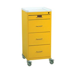 Harloff Mini Line Four Drawer Isolation Cart