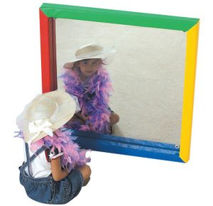 Childrens Factory Soft Frame Flat Mirror