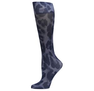 Complete Medical Cougar Denim Knee High Compression Socks