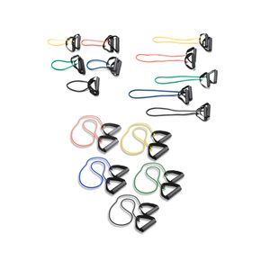 CanDo Tubing with Handles Exerciser 3-Piece Full Body Set