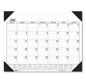 House of Doolittle 100% Recycled Economy Academic Desk Pad Calendar
