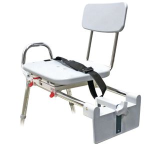 Sammons Preston Tub Mount Swivel Sliding Bench