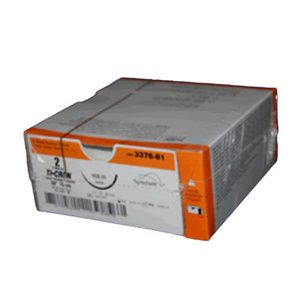 Medtronic Ti-cron Taper Point Polyester Suture with HGS-24 Needle