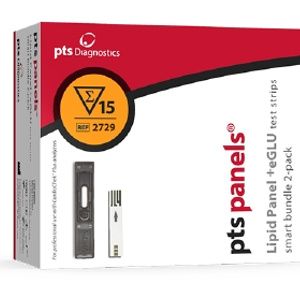 PTS Diagnostics CardioChek Plus Lipid Plus eGLU Smart Bundle Rapid Test Kit