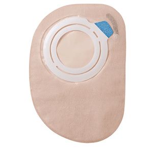 Coloplast Assura AC Easiflex Two-Piece Flat Cut-To-Fit Maxi Opaque Closed Pouch With Filter