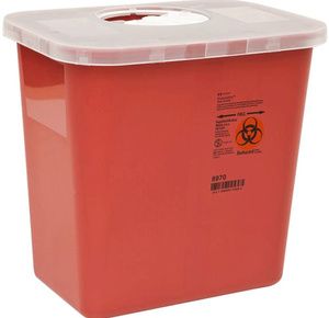 Covidien Kendall Multi Purpose Sharps Container with Lid