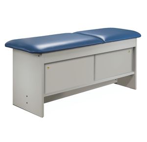 Clinton Cabinet Style Laminate Treatment Table with Four Sliding Doors