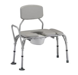 Nova Medical Padded Transfer Bench with Commode