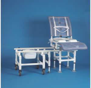 Duralife DuraGlide Reclining Bath And Commode Transfer System With Seat
