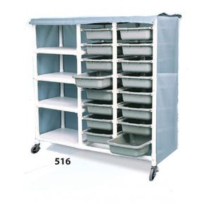 Duralife Shelf And Drawer Cart