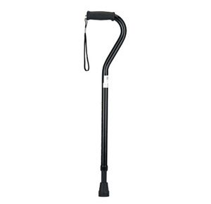 Nova Medical Heavy Duty Aluminum Cane With Black Strap