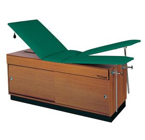 Hausmann Proteam Split Leg Table With Sliding Door