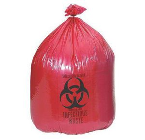 Medline Red Biohazard Liners