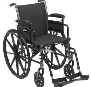 Drive medical Cruiser III Wheelchair with Flip Back Removable Arms