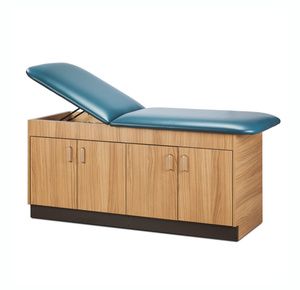 Clinton Cabinet Style Laminate Treatment Table with Four Doors