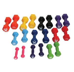 Sammons Preston Vinyl-Coated Iron Dumbbells