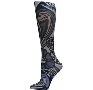 Complete Medical Blue Megan Knee High Compression Socks
