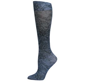 Complete Medical Midnight Lace Knee High Compression Socks
