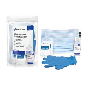 First Aid Only 5 Day Personal Protection Kit