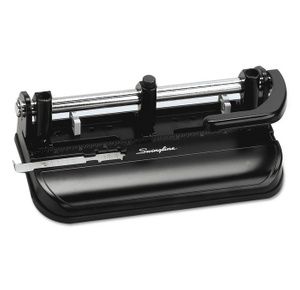 Swingline Lever Handle Heavy-Duty Two- to Three-Hole Punch