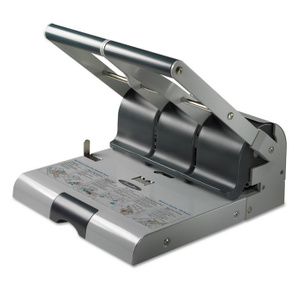 Swingline Antimicrobial Protected High-Capacity Adjustable Punch