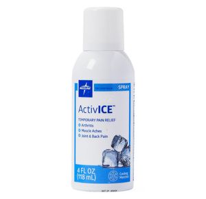 Medline ActivICE Topical Pain Reliever Spray