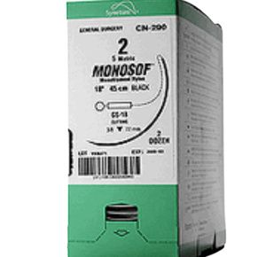 Medtronic Sofsilk Pre-Cut 6x18 Inch Suture with No Needle