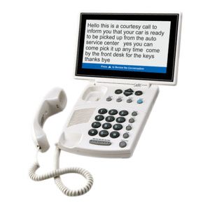 Harris Communications CapTel 880i Low Vision Captioned Telephone