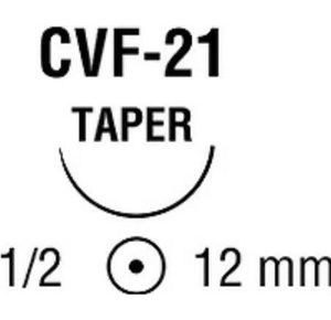 Medtronic Taper Point Suture with Needle CVF-25