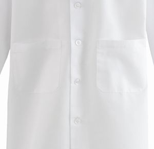 Medline Mens SilverTouch Staff Length Lab Coat