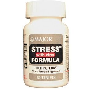 Major Pharmaceutical Stress Vitamin with Zinc Tablet