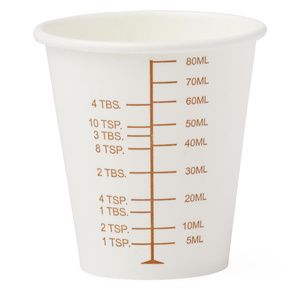 Medline Graduated Disposable Paper Drinking Cup