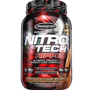MuscleTech Performance Series Nitro Tech Ripped Protein Powder