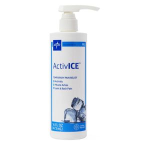 Medline ActivICE Topical Pain Reliever Gel Pump
