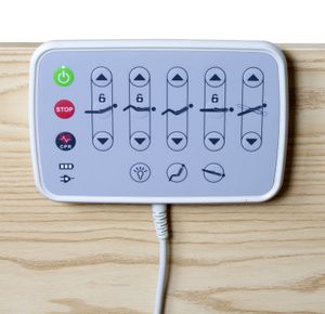 Dynarex D-Series LTC Bed Footboard with 3 Function Staff Control