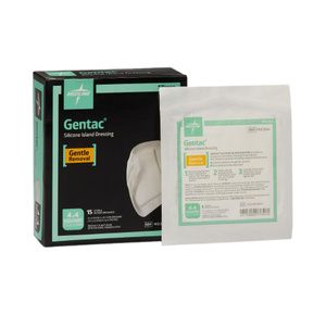 Medline Gentac Silicone Adhesive Island Dressing